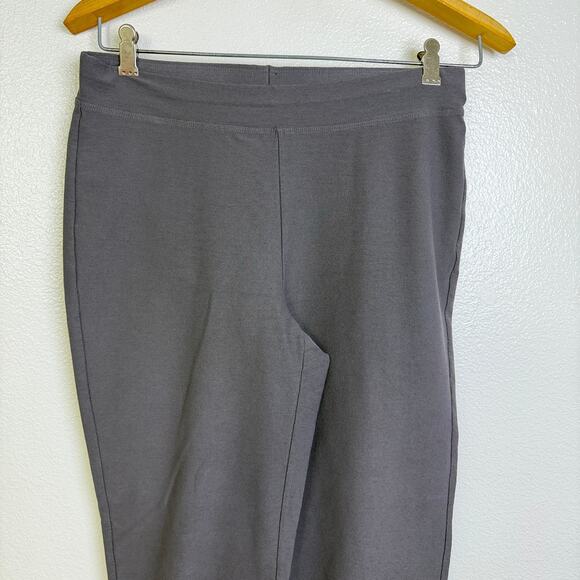 Eileen Fisher Pants Womens Small Gray Pull On Stretch Career Viscose Tapered 28" - Picture 6 of 9